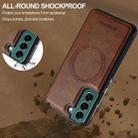 For Samsung Galaxy S21 5G LC.IMEEKE Magsafe Phone Case(Brown) - 2
