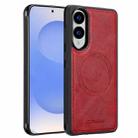For Samsung Galaxy S25 Edge 5G LC.IMEEKE Magsafe Phone Case(Red) - 1