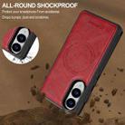 For Samsung Galaxy S25 Edge 5G LC.IMEEKE Magsafe Phone Case(Red) - 2