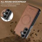 For Samsung Galaxy A36 5G LC.IMEEKE Magsafe Phone Case(Brown) - 2