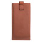 For iPhone 11 Pro QIALINO Nappa Texture Top-grain Leather Horizontal Flip Wallet Case with Card Slots(Brown) - 1