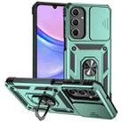 For Samsung Galaxy A16 5G Sliding Camshield Holder Phone Case(Green) - 1