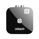 ONTEN BT103 NFC Desktop Bluetooth 5.3 Audio Receiver Adapter(Black) - 1