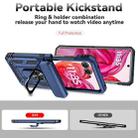 For Motorola razr 50 Sliding Camshield Holder Phone Case(Blue) - 3