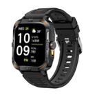 ZW69 1.97 inch AMOLED Outdoor Sports BT Call Smart Watch, Blood Oxygen / Heart Rate / Remote Photography / Sleep monitoring(Black) - 1