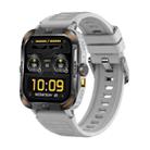 ZW69 1.97 inch AMOLED Outdoor Sports BT Call Smart Watch, Blood Oxygen / Heart Rate / Remote Photography / Sleep monitoring(Grey) - 1