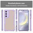 For Samsung Galaxy S24+ 5G Armor Glaze PC Hybrid TPU Phone Case(Purple) - 2
