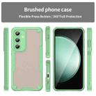For Samsung Galaxy S24 FE 5G Armor Glaze PC Hybrid TPU Phone Case(Green) - 2