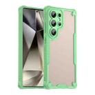 For Samsung Galaxy S25 Ultra 5G Armor Glaze PC Hybrid TPU Phone Case(Green) - 1
