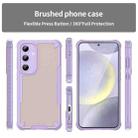 For Samsung Galaxy S25+ 5G Armor Glaze PC Hybrid TPU Phone Case(Purple) - 2