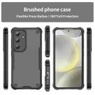 For Samsung Galaxy S25 5G Armor Glaze PC Hybrid TPU Phone Case(Black) - 2