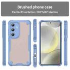 For Samsung Galaxy S25 5G Armor Glaze PC Hybrid TPU Phone Case(Blue) - 2