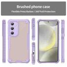 For Samsung Galaxy S25 5G Armor Glaze PC Hybrid TPU Phone Case(Purple) - 2