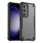 For Samsung Galaxy S23+ 5G Armor Glaze PC Hybrid TPU Phone Case(Black) - 1