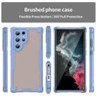 For Samsung Galaxy S22 Ultra 5G Armor Glaze PC Hybrid TPU Phone Case(Blue) - 2