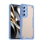 For Samsung Galaxy S25 FE 5G Armor Glaze PC Hybrid TPU Phone Case(Blue) - 1