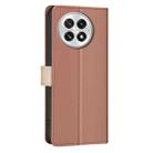 For OnePlus 13 Color Matching RFID Anti-theft Leather Phone Case(Brown) - 3