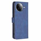 For Xiaomi Poco F7 Pro / F7 Ultra Magnetic Buckle Rhombus Texture Leather Phone Case(Blue) - 3
