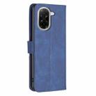 For Xiaomi Poco C71 Magnetic Buckle Rhombus Texture Leather Phone Case(Blue) - 3