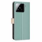 For Xiaomi 15 Color Matching RFID Anti-theft Leather Phone Case(Green) - 3