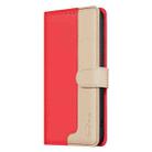For Xiaomi 15 Color Matching RFID Anti-theft Leather Phone Case(Red) - 2