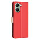 For Xiaomi Poco X7 Pro Color Matching RFID Anti-theft Leather Phone Case(Red) - 3