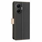 For Xiaomi Poco F7 5G Global Color Matching RFID Anti-theft Leather Phone Case(Black) - 3