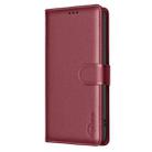 For Xiaomi 15 Pro Litchi Texture RFID Anti-theft Leather Phone Case(Red) - 2