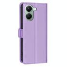 For Xiaomi Poco X7 Pro Litchi Texture RFID Anti-theft Leather Phone Case(Purple) - 3