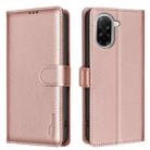 For Xiaomi Poco C71 Litchi Texture RFID Anti-theft Leather Phone Case(Gold) - 1