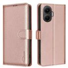 For Xiaomi Poco F7 5G Global Litchi Texture RFID Anti-theft Leather Phone Case(Gold) - 1