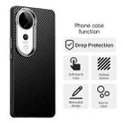 For vivo V40 Pro 5G Carbon Fiber Series IMD Phone Case(Black) - 2