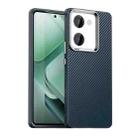 For vivo Y200 Pro Carbon Fiber Series IMD Phone Case(Blue) - 1