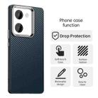 For vivo Y200 Pro Carbon Fiber Series IMD Phone Case(Blue) - 2