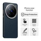 For vivo X200 Pro mini Carbon Fiber Series IMD Phone Case(Blue) - 2