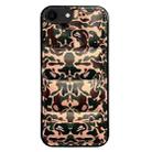 For iPhone SE 2022 / SE 2020 Camouflage Eiderdown Airbag Phone Case(Army Green-B) - 1