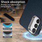 For Samsung Galaxy F55 5G Carbon Fiber Series IMD Phone Case(Blue) - 3