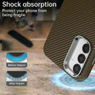 For Samsung Galaxy F55 5G Carbon Fiber Series IMD Phone Case(Brown) - 3
