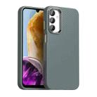 For Samsung Galaxy F14 4G Carbon Fiber Series IMD Phone Case(Grey) - 1