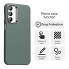 For Samsung Galaxy F14 4G Carbon Fiber Series IMD Phone Case(Grey) - 2