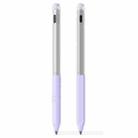 For Lenovo Gen3 Stylus Pen Jelly Series Stylus Pen Silicone Protective Cover(Lavender Purple) - 1