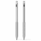 For Lenovo Gen3 Stylus Pen Jelly Series Stylus Pen Silicone Protective Cover(Grey) - 1