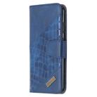 For Nokia 5.3 Matching Color Crocodile Texture Horizontal Flip PU Leather Case with Wallet & Holder & Card Slots(Blue) - 2