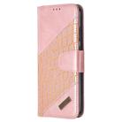 For Nokia 5.3 Matching Color Crocodile Texture Horizontal Flip PU Leather Case with Wallet & Holder & Card Slots(Rose Gold) - 2