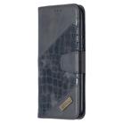 For Xiaomi Redmi 9A Matching Color Crocodile Texture Horizontal Flip PU Leather Case with Wallet & Holder & Card Slots(Black) - 2