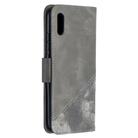 For Xiaomi Redmi 9A Matching Color Crocodile Texture Horizontal Flip PU Leather Case with Wallet & Holder & Card Slots(Grey) - 3