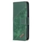 For Xiaomi Redmi 9A Matching Color Crocodile Texture Horizontal Flip PU Leather Case with Wallet & Holder & Card Slots(Green) - 2