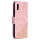 For Xiaomi Redmi 9A Matching Color Crocodile Texture Horizontal Flip PU Leather Case with Wallet & Holder & Card Slots(Rose Gold) - 3