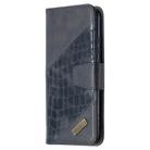 For Xiaomi Redmi 9C Matching Color Crocodile Texture Horizontal Flip PU Leather Case with Wallet & Holder & Card Slots(Black) - 2