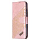 For Xiaomi Redmi 9C Matching Color Crocodile Texture Horizontal Flip PU Leather Case with Wallet & Holder & Card Slots(Rose Gold) - 2